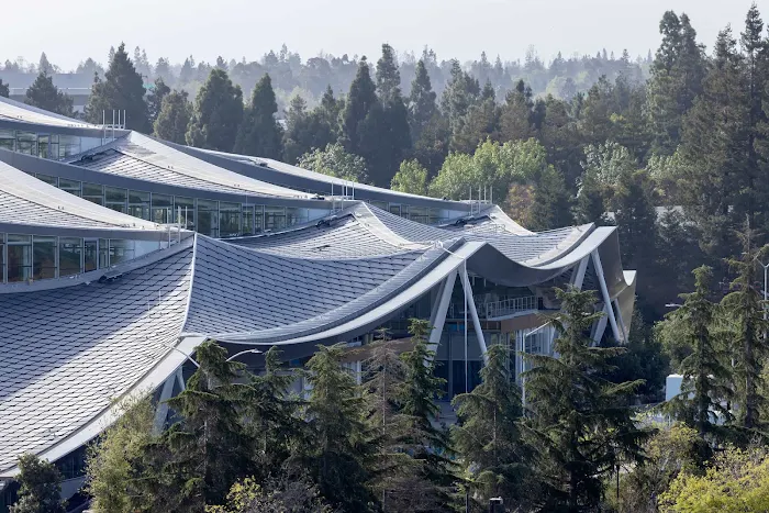 Gradient Canopy building surrounded by trees