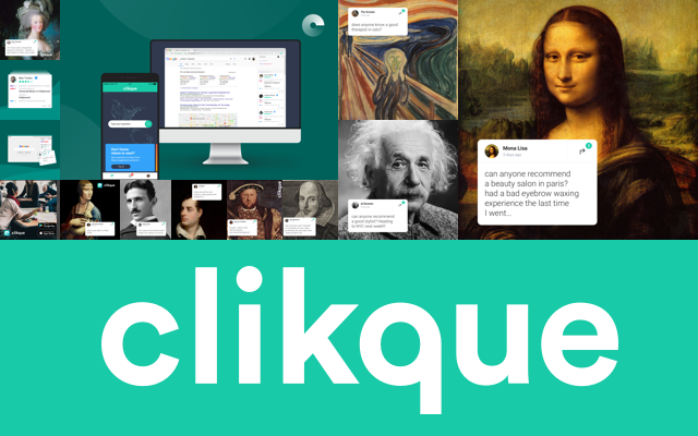 Clikque: search Google & your contacts Preview image 5