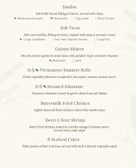 Sage & Lavender menu 1