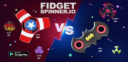 Realtime Fidget Spinner Games Screenshot