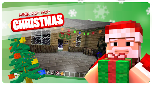 Screenshot Christmas Mod Minecraft 2024