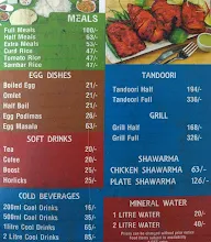 Pandian Hotel menu 4