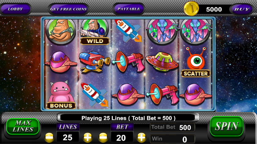 Infinity Spin Slots Casino Screen 1