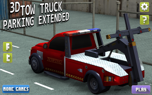 3D Tow Truck Parking EXTENDED