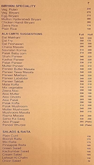 Chawla's-C Scheme menu 2