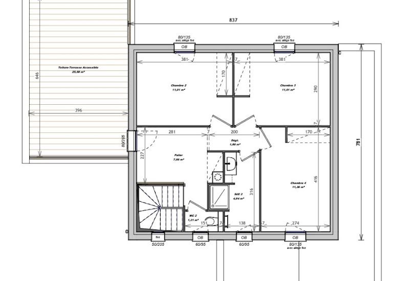  Vente Terrain + Maison - Terrain : 1 000m² - Maison : 120m² à Noirmoutier-en-l'Île (85330) 