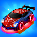 Cover Image of ดาวน์โหลด ผสาน Neon Car: Idle Car Merge 1.0.84 APK