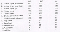 Al Zaiqa Moradabadi Mutton & Chicken Corner menu 1