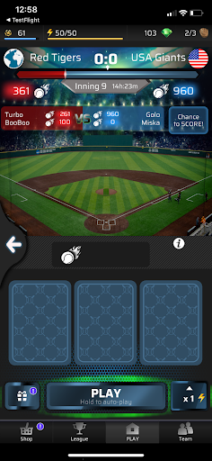 Screenshot Homerun - Baseball PVP Game