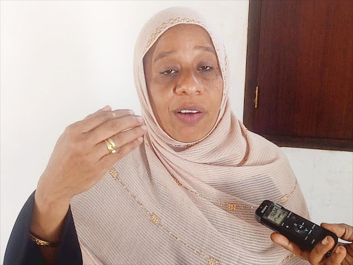 Lamu’s nominated MCA Amina Kale / PRAXIDES CHETI