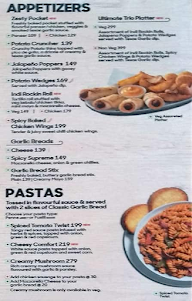 Pizza Hut menu 3