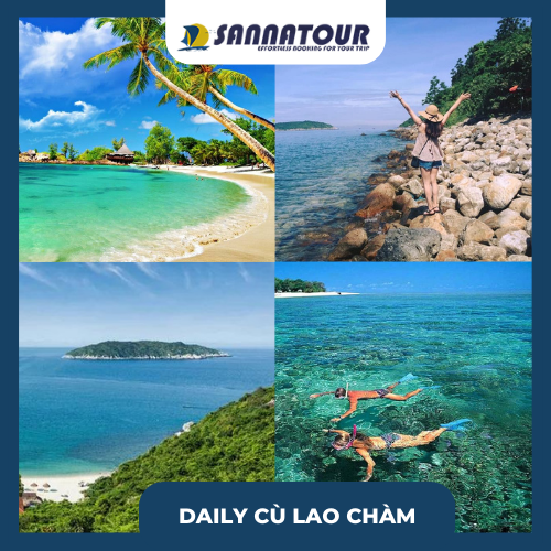 [E - Voucher Sannatour] Tour Cù Lao Chàm Và Lặn Ngắm San Hô 1 Ngày