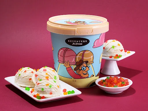 Tutti Frutti Ice Cream [750 Ml Hand Scooped]