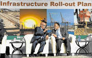 THIS IS THE WAY IT SHOULD BE: President Jacob Zuma shares a moment  with Deputy President Kgalema Motlanthe at the Presidential Infrastructure Investment Conference. Zuma officially opened the conference   at the Sandton Convention Centre in Johannesburg  Photo:  GCIS