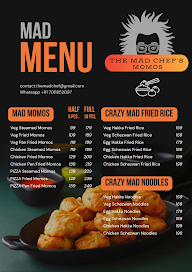 The Mad Chef's Momos menu 1