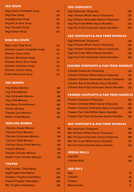 Chinese Cornerz menu 1