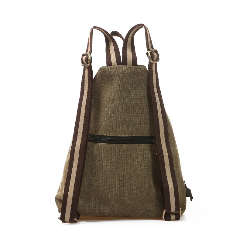 Yunnan Ethnic Fashion Ashima Canvas Backpack voor dames, geborduurd, voor reizen en vrije tijd. Stijlvolle, ruime damestas.