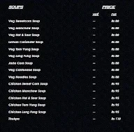 Caloriez menu 3