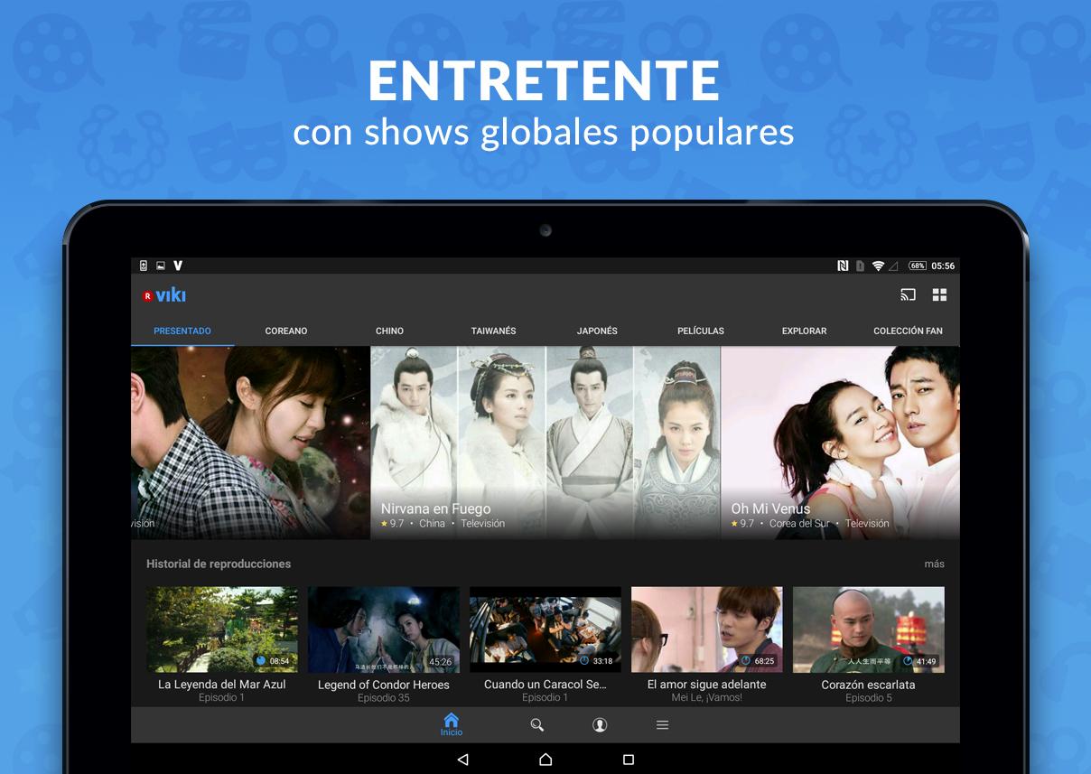 Viki: Ve TV, Videos, Películas, Anime y Doramas Coreanos gratis desde tu móvil