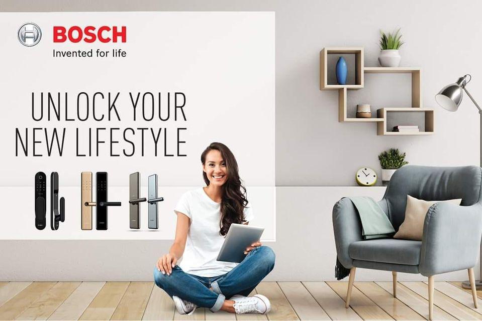 Khóa cửa vân tay, khóa điện tử BOSCH Chính Hãng | Bosch Luxury