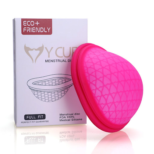 Title 3, Silicone menstrual cup for women, a reusable an...