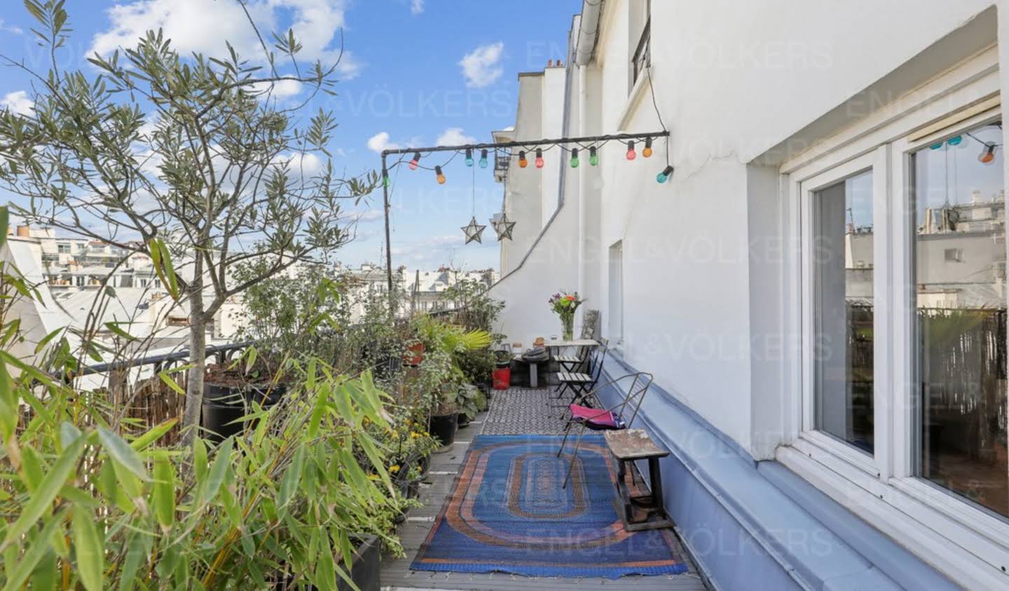 Apartment with terrace Paris 3rd