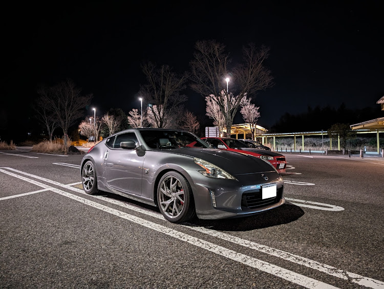 フェアレディZの夜のドライブ・東海環状自動車道・凍結防止剤恐い！・洗車・夜の写活に関するカスタム事例の投稿画像1枚目