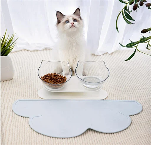 Mat Dog Pet Food Feeding Bowl Cat Placemat Silicone Tray Waterproof Water Mats Dish Mat Padfor Convenientnon Feeder