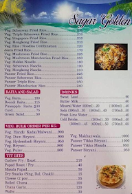 Sagar Golden Bar & Restaurant menu 8