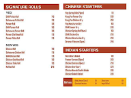 Rolls & Bowls Company menu 1