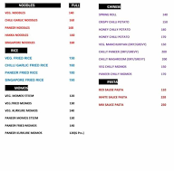 Taste & Treat menu 1