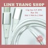 Cáp Sạc Nhanh Pd 20W Bọc Dù (Bảo Hành 1 Năm)