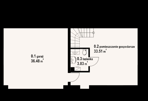 Garaż G2 (08) - Rzut parteru