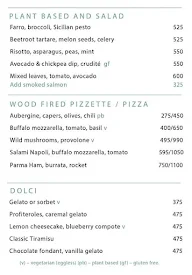 Cecconi's menu 7