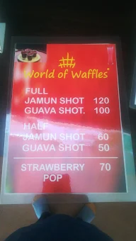 World Of Waffles menu 2