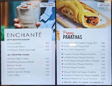 Chai Spot menu 