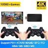 Game Stick 4K Hdmi Máy Chơi Game Cầm Tay Tv Không Dây 2.4G Kèm 2 Tay Cầm Chơi Game 10000 Trò Chơi Cổ Điển Hỗ Trợ Cps Ps1