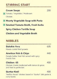 The Right Place menu 3