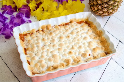 Hawaiian Style Sweet Potato Casserole