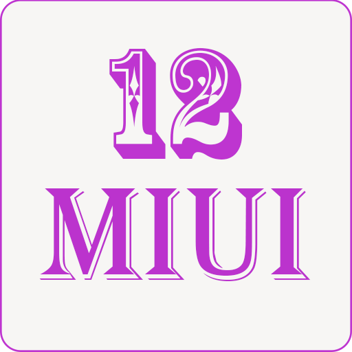 Theme for Xiaomi MIUI 12