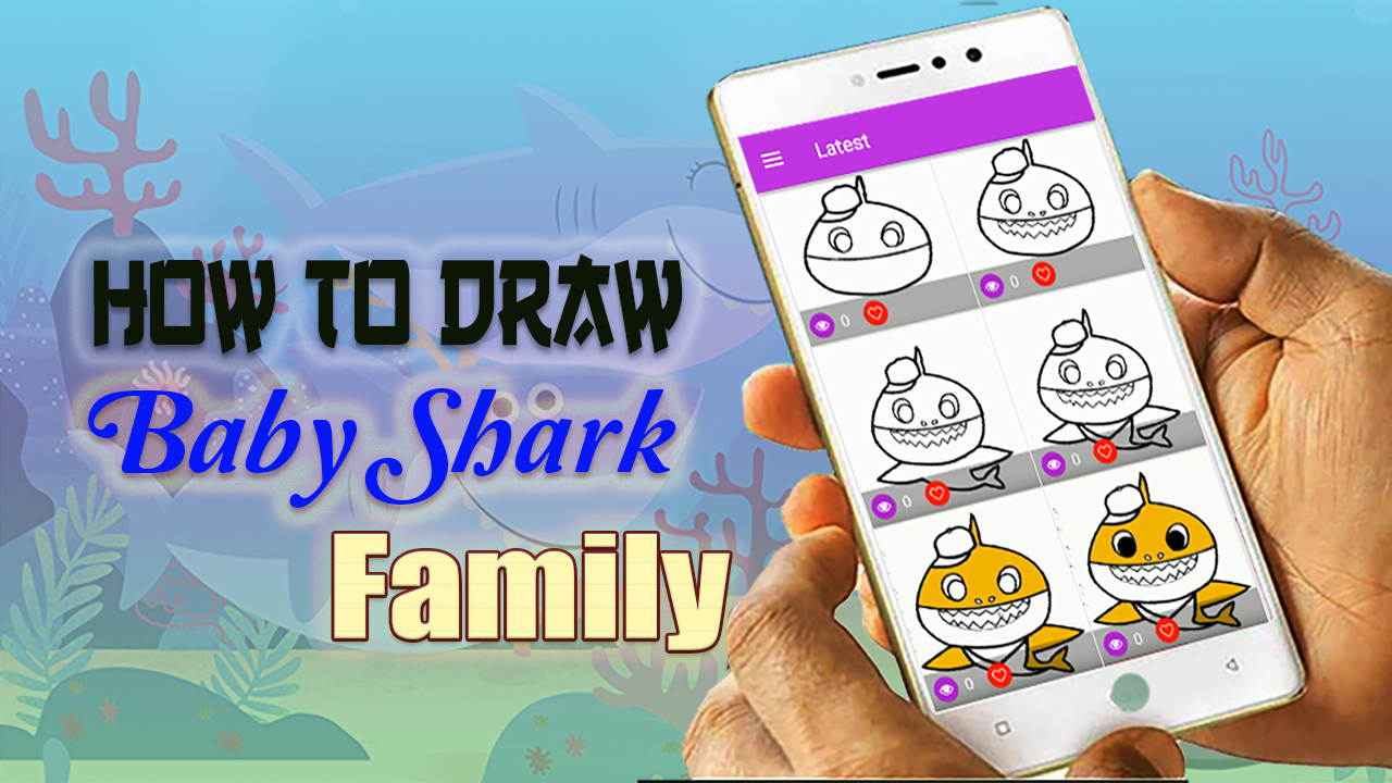 Cara Menggambar Baby Shark Apl Android Di Google Play