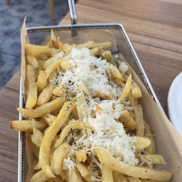 Fries with parm