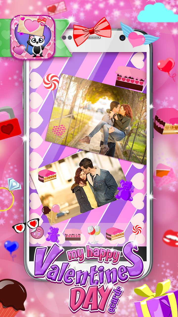 Android application My Happy Valentines Day Ecards screenshort