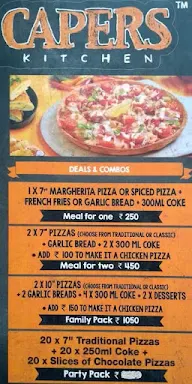 Pizza Capers menu 3