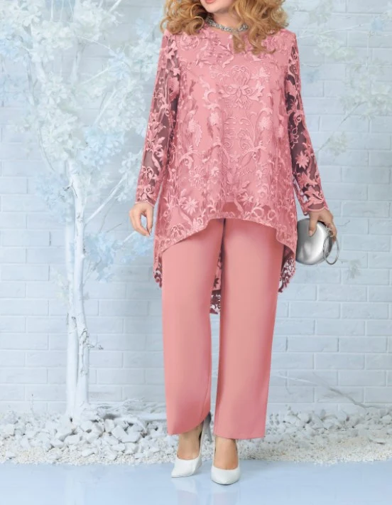 Vestido de noite feminino, conjunto de duas peças com renda e bordado, ideal para eventos e festas, elegante e sofisticado, realce sua beleza.