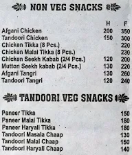 Kapoor Kitchen menu 2