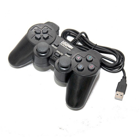 Tay Cầm Chơi Game Máy Tính Cổng Usb 2.0 Có Rung Tay Đơn, Và Tay Đôi Dùng Chung 1 Cổng Usb Ew 2008, 2008D