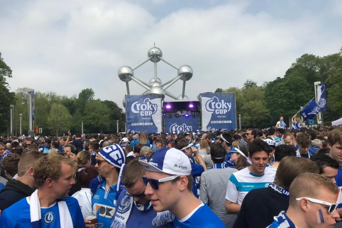 Les supporters de Gand fustigent l'organisation de la finale