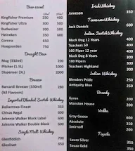 PINTS & SHOTS menu 8