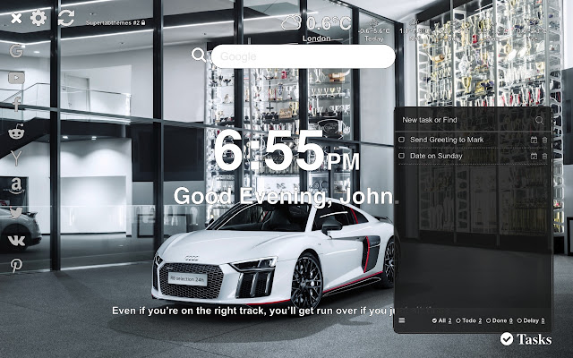 Audi R8 Wallpapers and New Tab